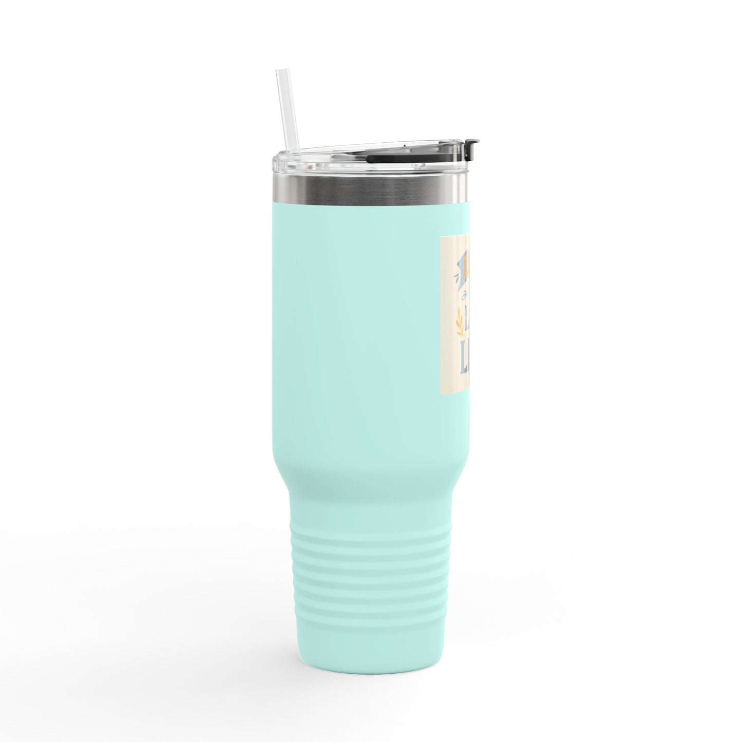 Live and Let Live Insulated Travel Mug - 40oz | Perfect for Travel, Home, Work, Gifts, Daily Hydration