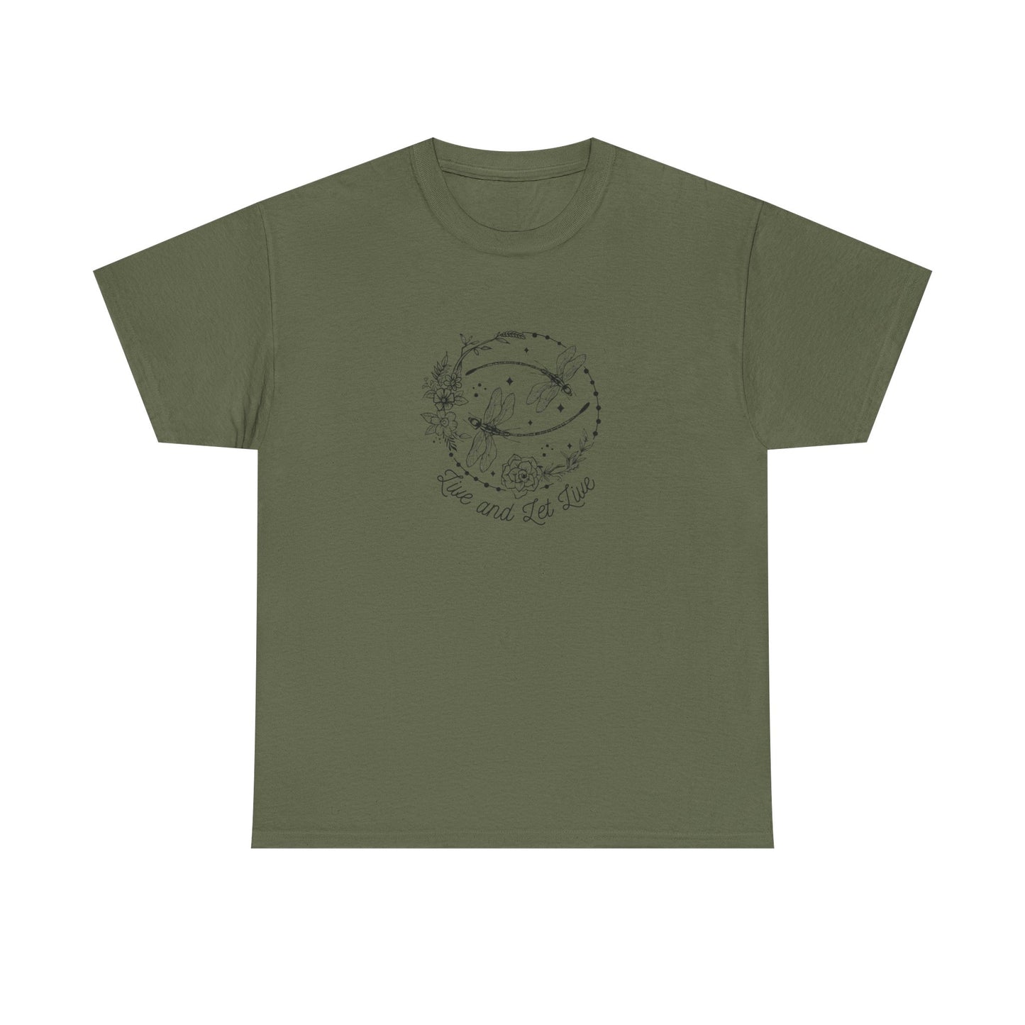 Unisex Cotton Tee - Nature-Inspired Design, Perfect for Casual Wear, Gifts, Outdoor Activities, and Eco-Friendly Fashion
