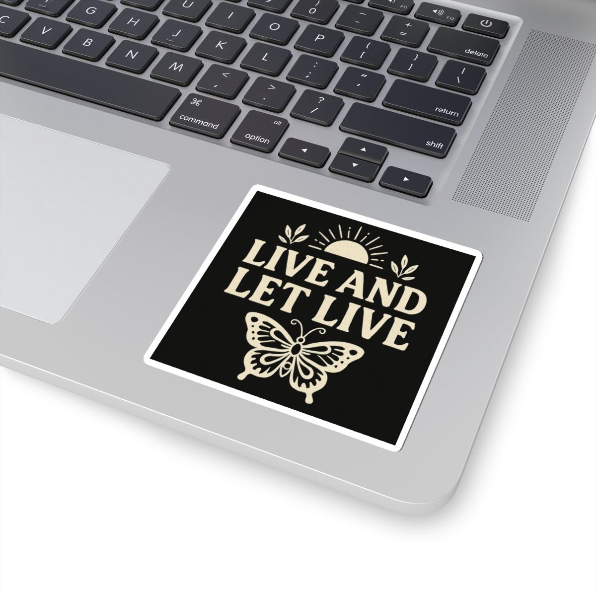 Butterfly & Sun Kiss-Cut Stickers - Positive Vibes, Journal Decor, Laptop Stickers, Gifts for Nature Lovers, Boho Aesthetic