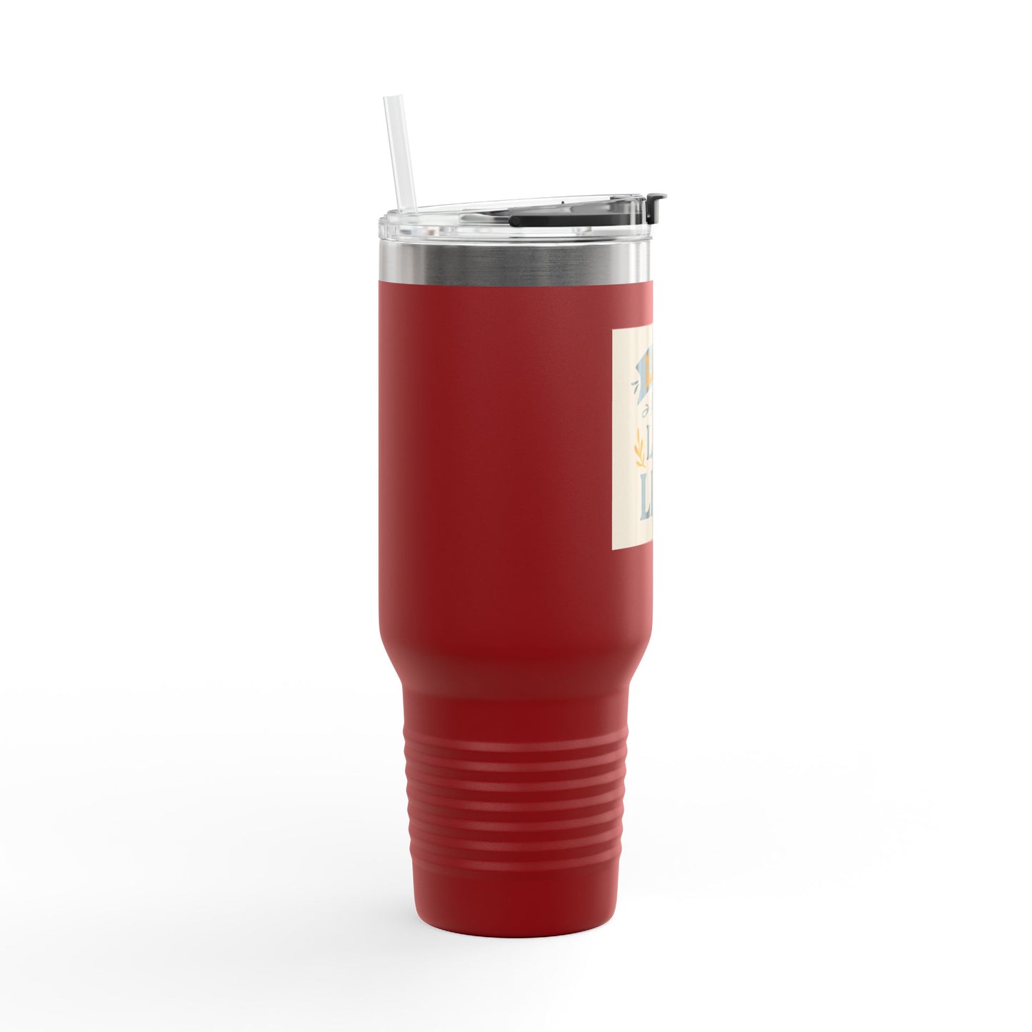Live and Let Live Insulated Travel Mug - 40oz | Perfect for Travel, Home, Work, Gifts, Daily Hydration