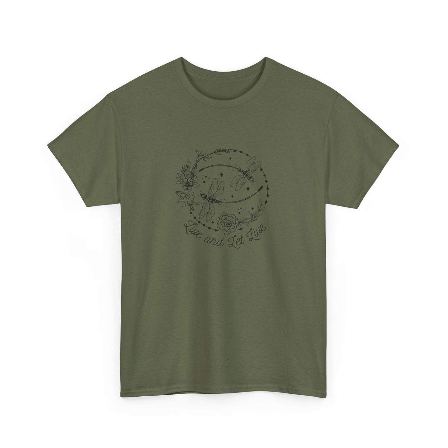Unisex Cotton Tee - Nature-Inspired Design, Perfect for Casual Wear, Gifts, Outdoor Activities, and Eco-Friendly Fashion